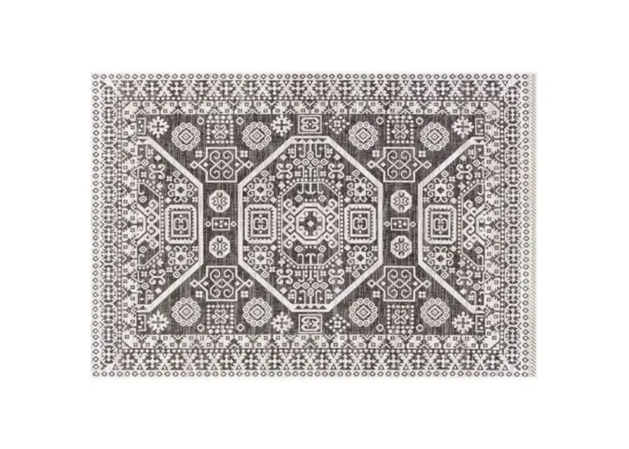 Persephone Outdoor Rug - Medium Gray - Gray