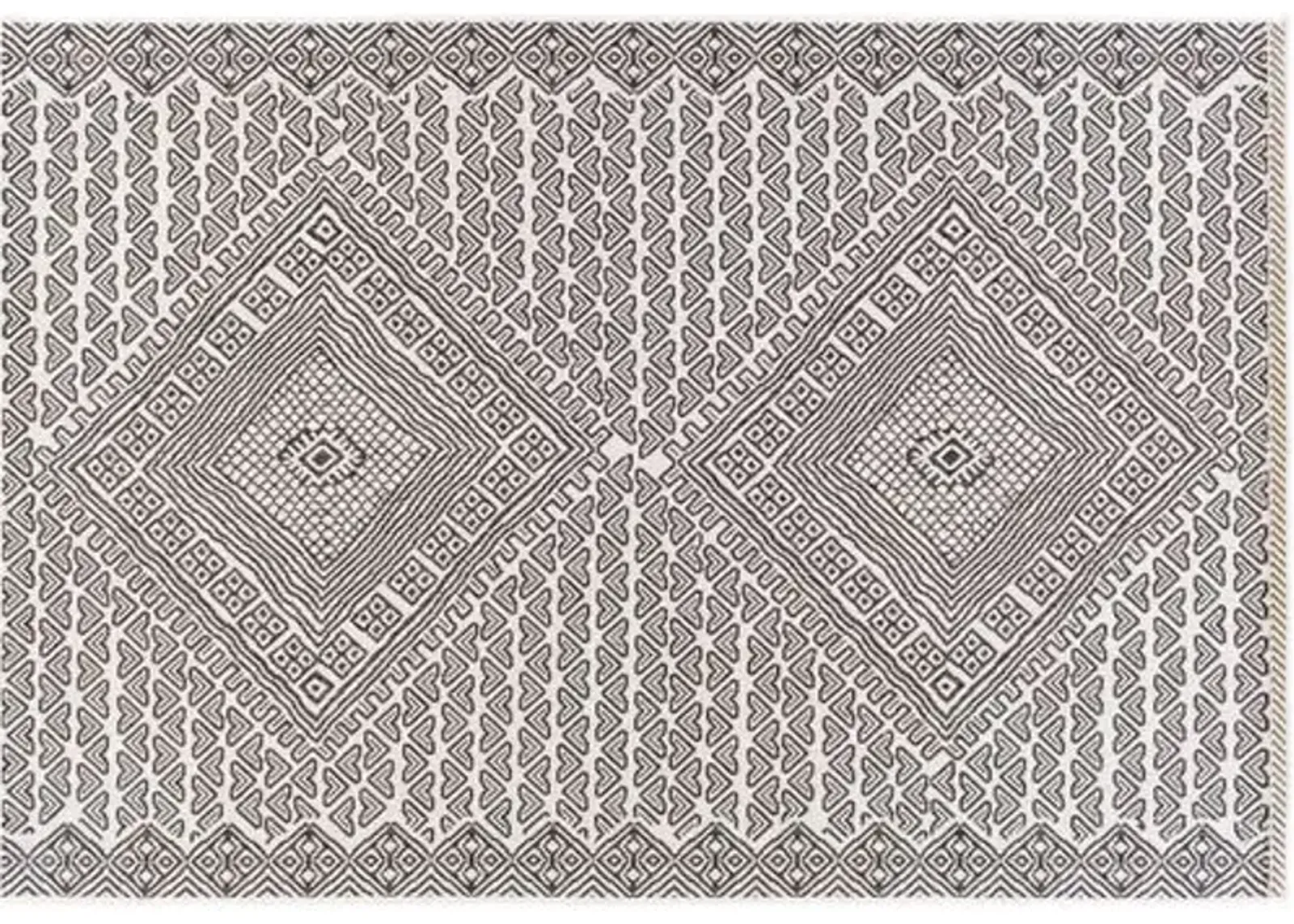 Persephone Outdoor Rug - Smoke - Gray - Gray