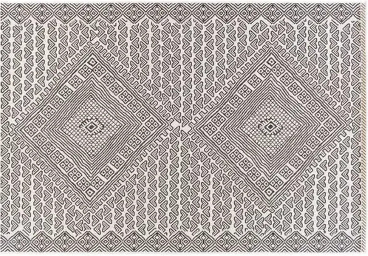 Persephone Outdoor Rug - Smoke - Gray - Gray