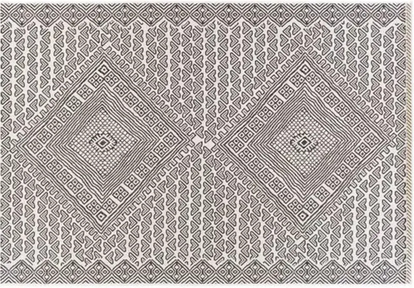 Persephone Outdoor Rug - Smoke - Gray - Gray