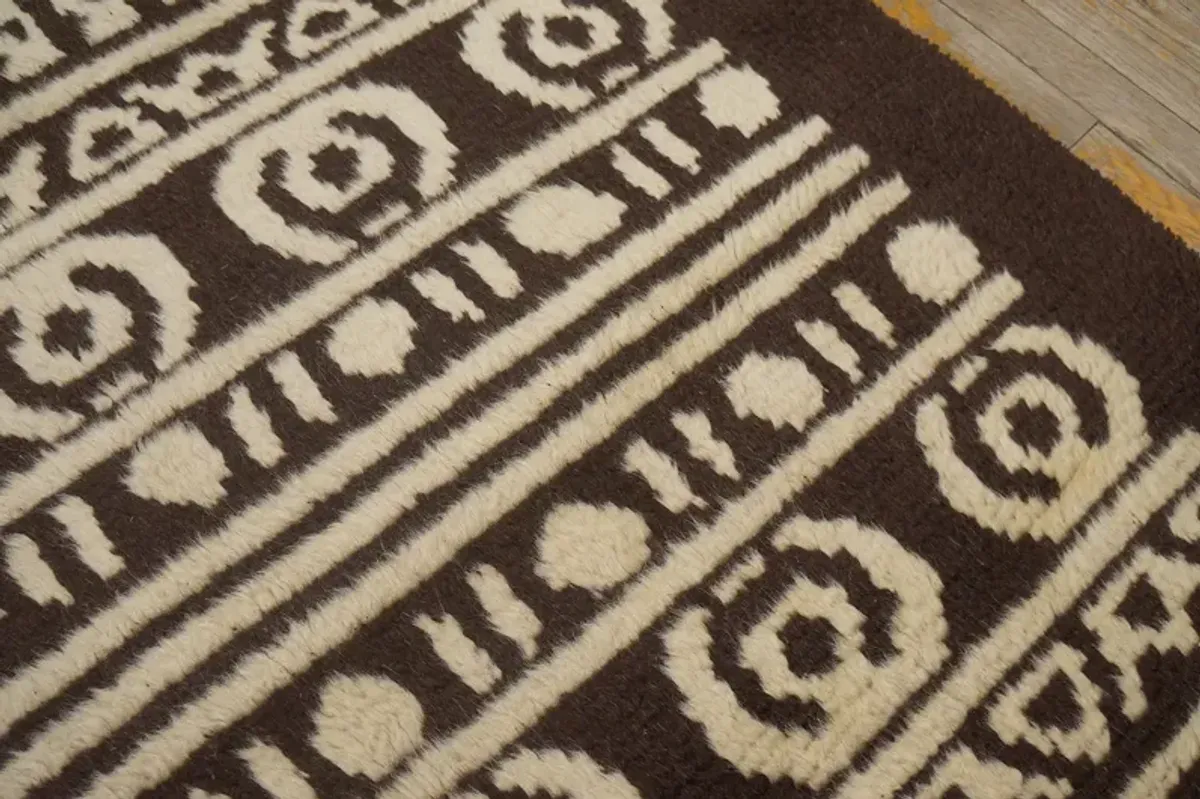 20th Century Art Moderne Carpet 4'3" x 6 - Brown