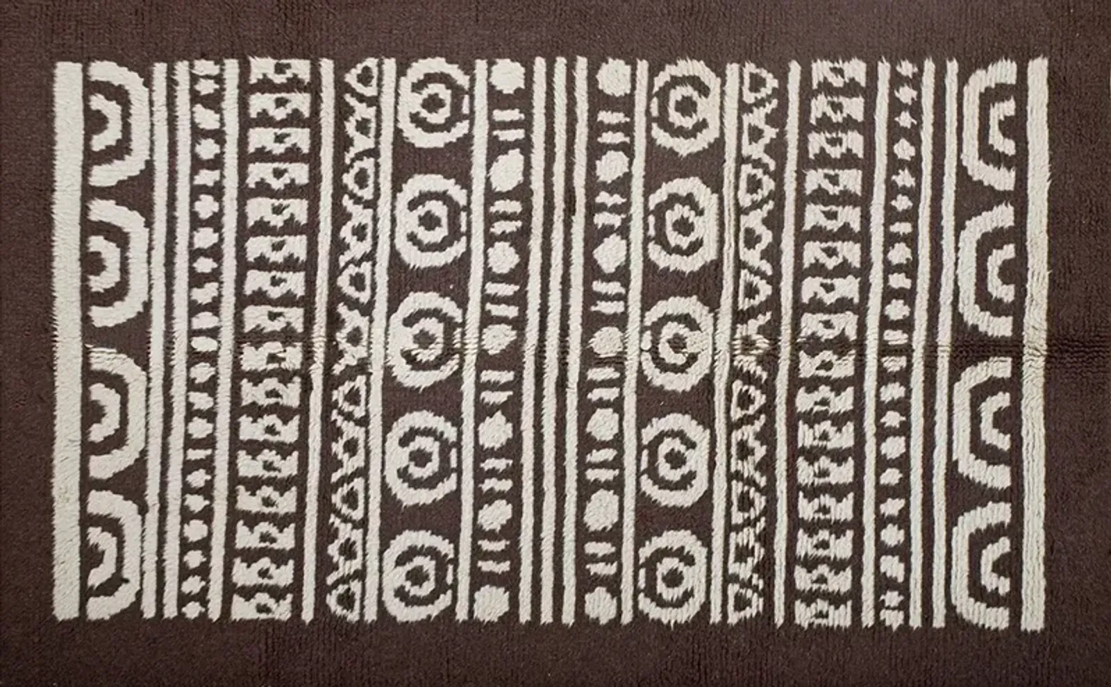 20th Century Art Moderne Carpet 4'3" x 6 - Brown