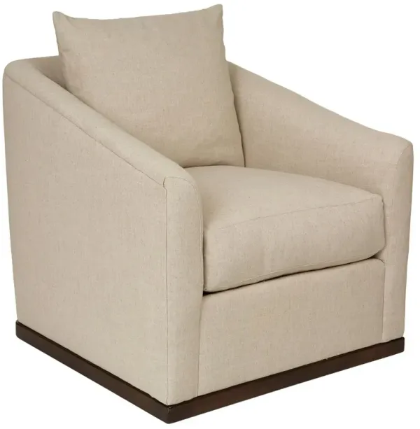 Ryder Swivel Linen Chair