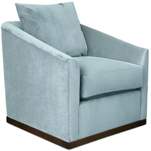 Ryder Swivel Velvet Chair