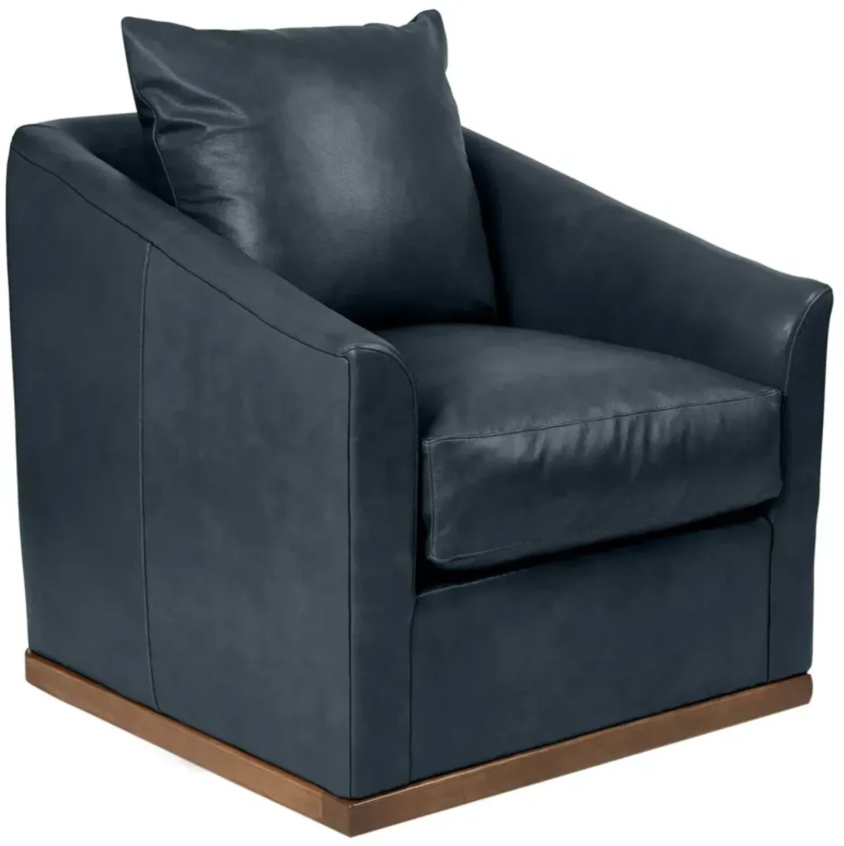 Ryder Swivel Leather Chair