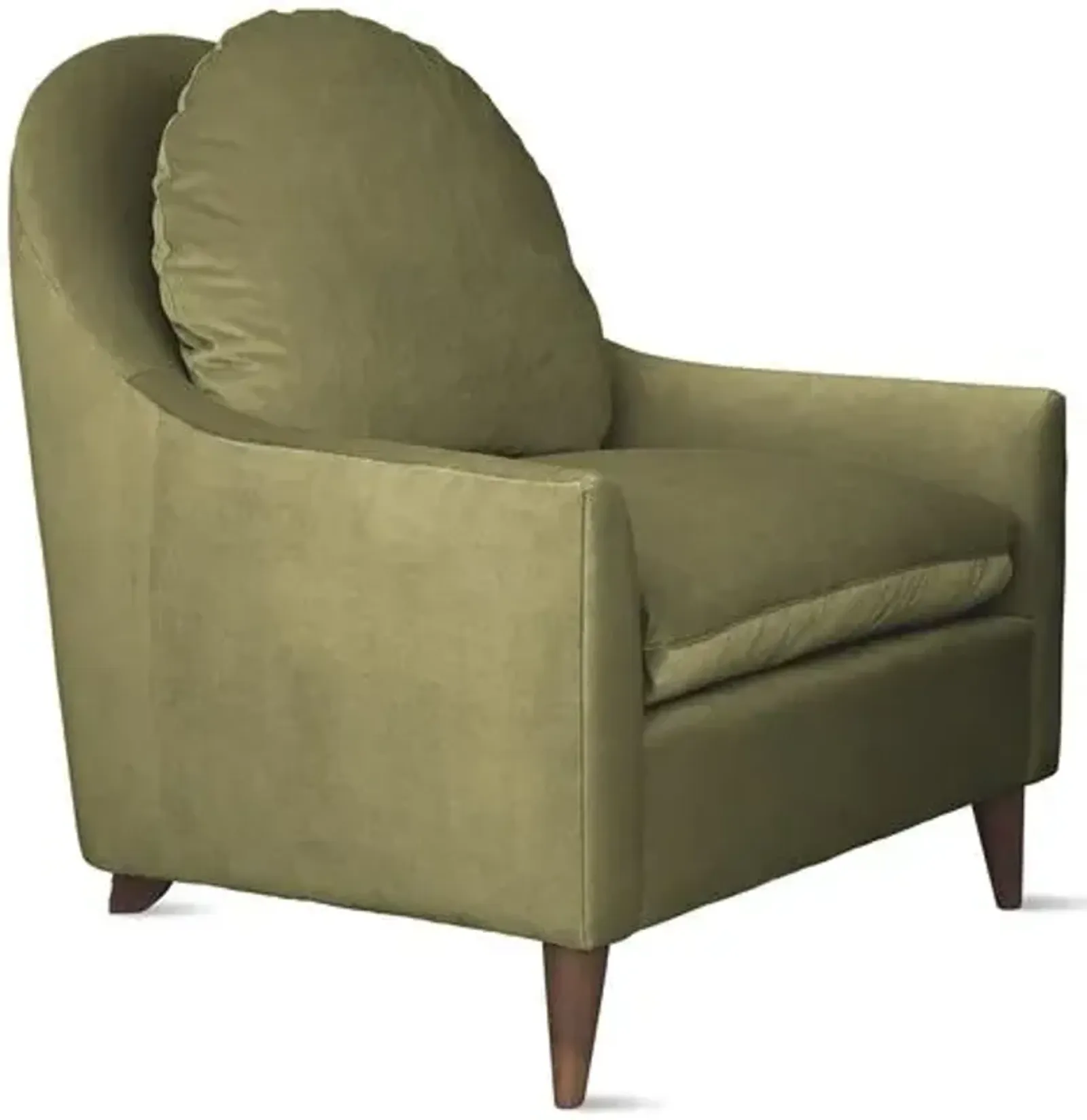 Kim Salmela - Lowell Velvet Chair - Green