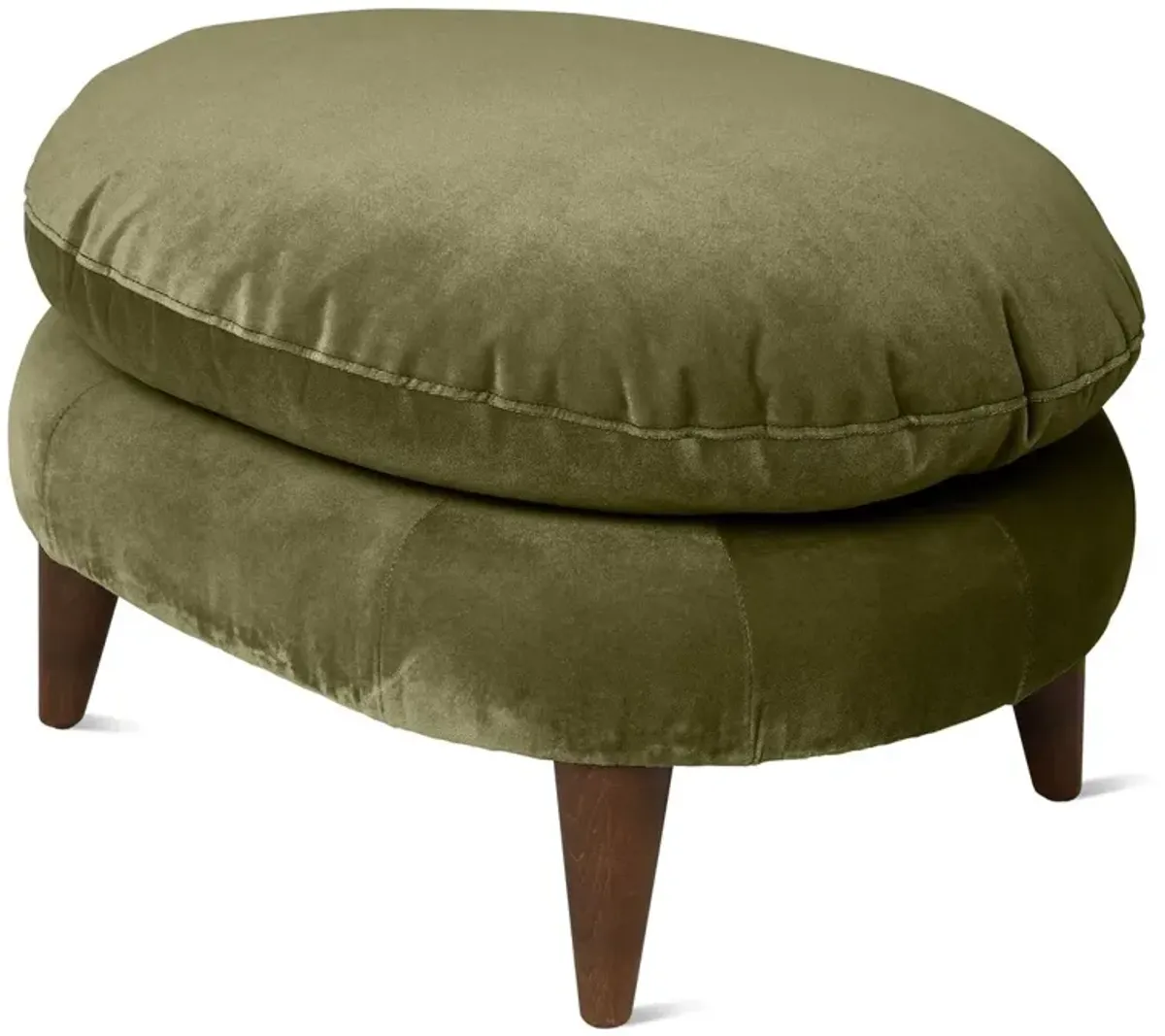Lowell Velvet Footstool