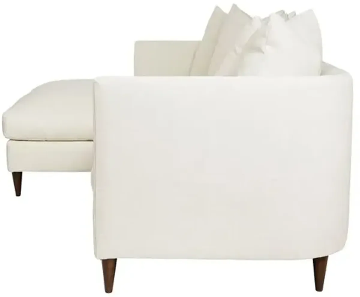 Kim Salmela - Laguna Crypton LF Sectional - White