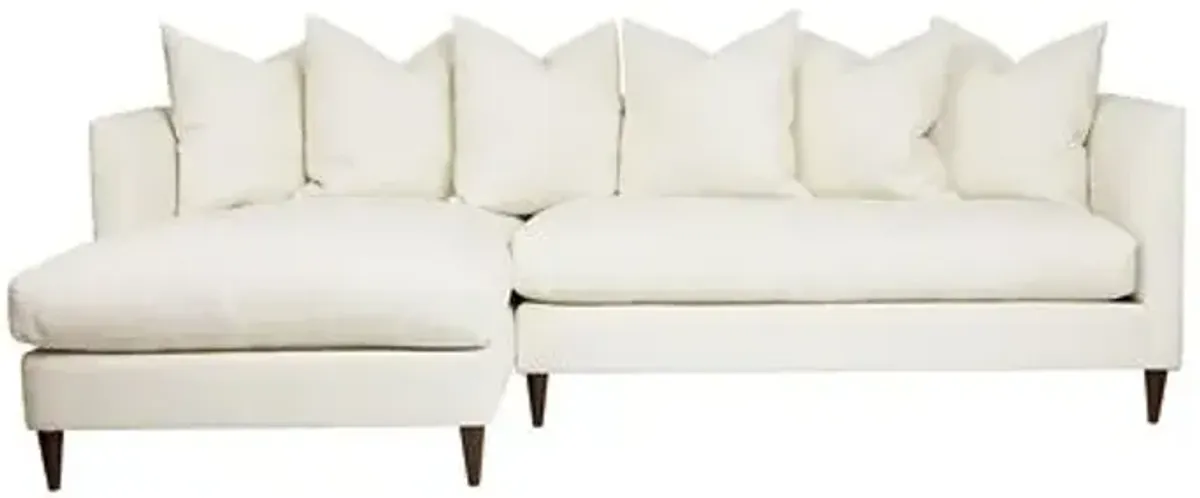 Kim Salmela - Laguna Crypton LF Sectional - White