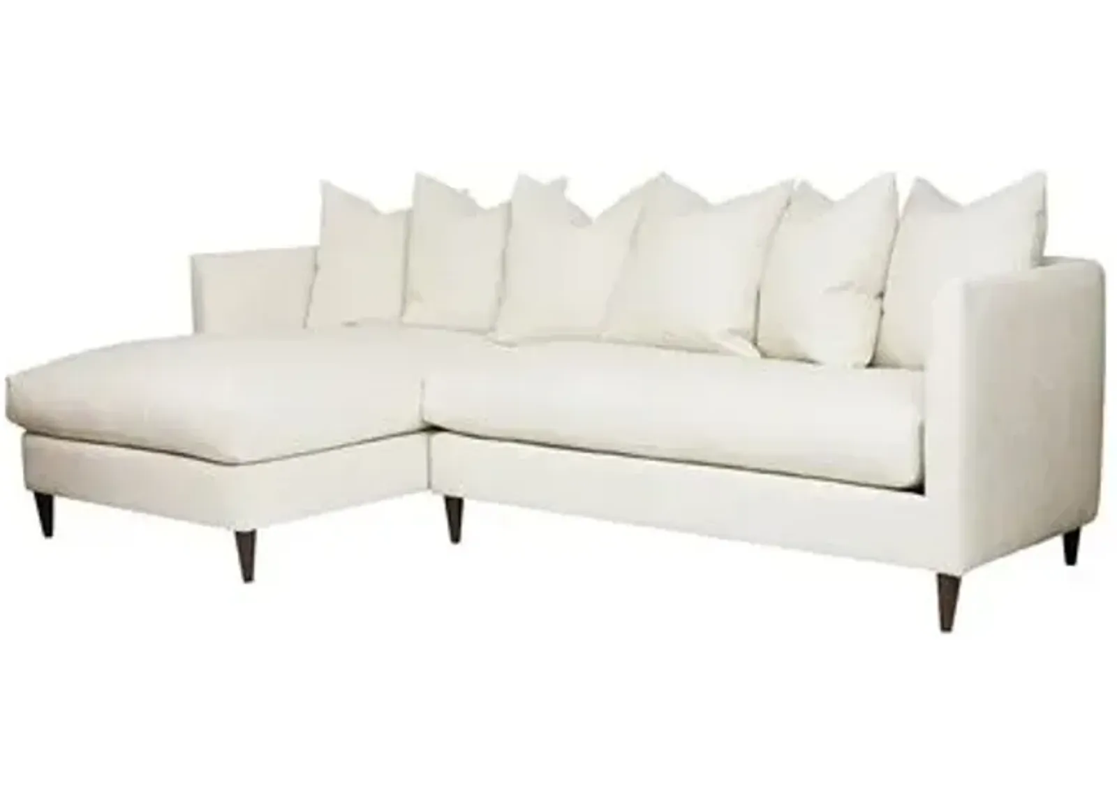 Kim Salmela - Laguna Crypton LF Sectional - White