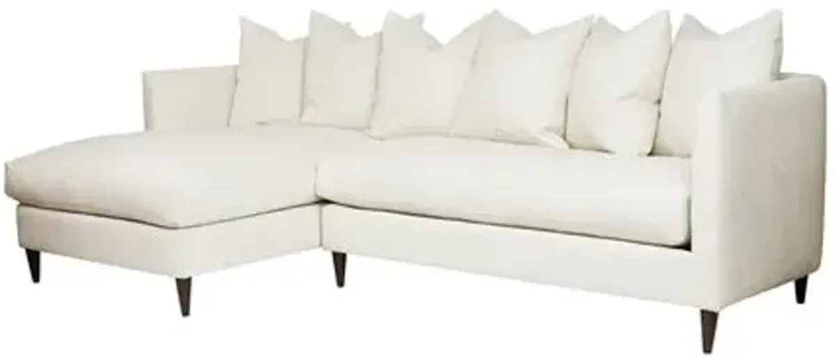 Kim Salmela - Laguna Crypton LF Sectional - White