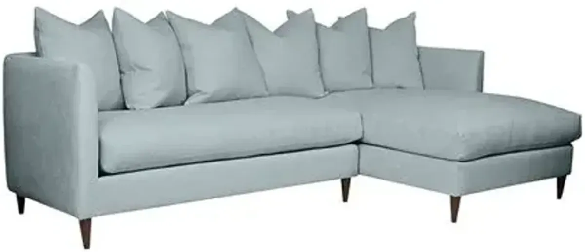 Kim Salmela - Laguna Crypton RF Sectional - Blue