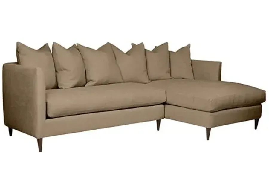 Kim Salmela - Laguna Crypton RF Sectional - Brown