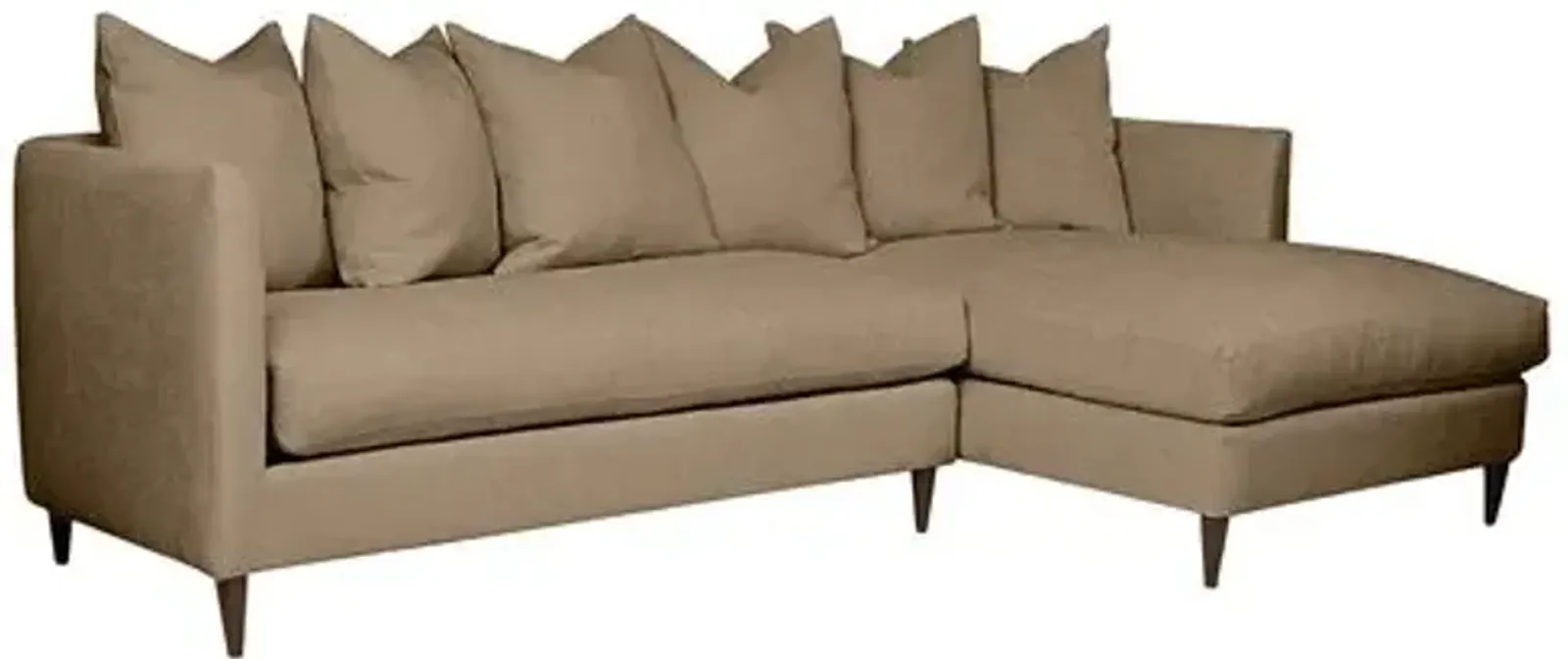 Kim Salmela - Laguna Crypton RF Sectional - Brown