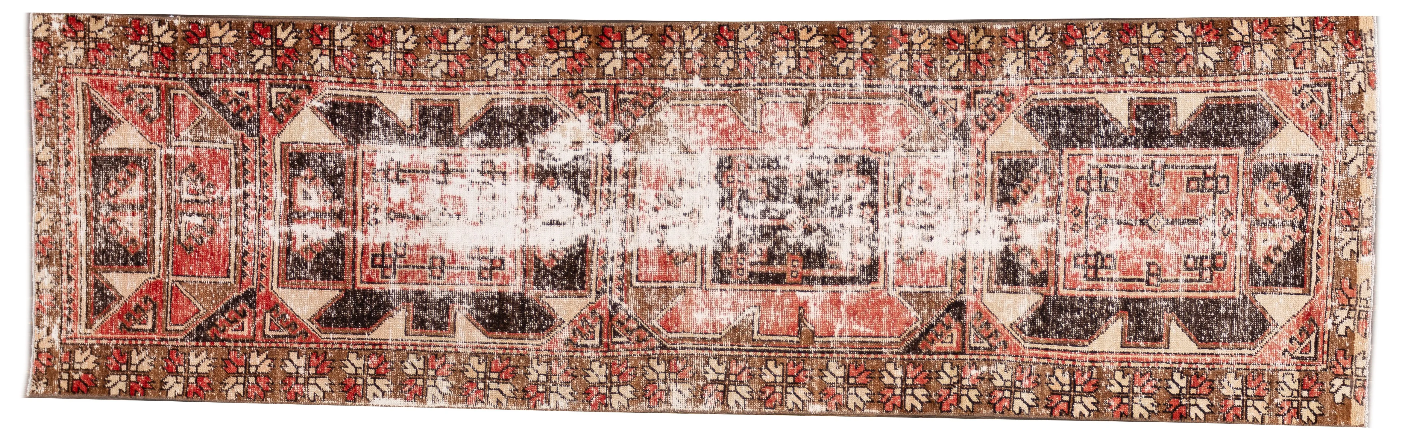 Early 20th Century Anatolian Wool Runner - Apadana - Red