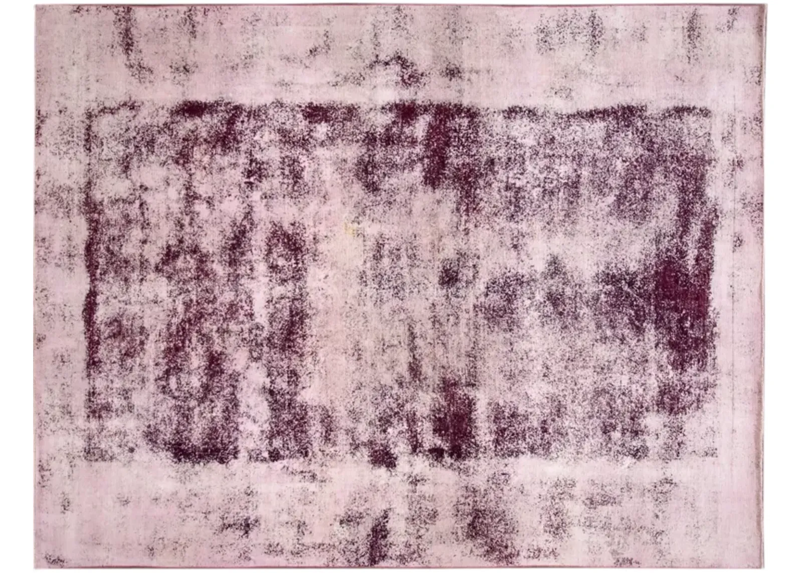 Vintage Overdyed Rug - 9' X 11'11" - Apadana - Purple - Purple