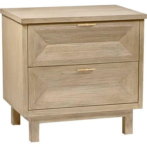 Chambers Nightstand - Beach - Brownstone Furniture