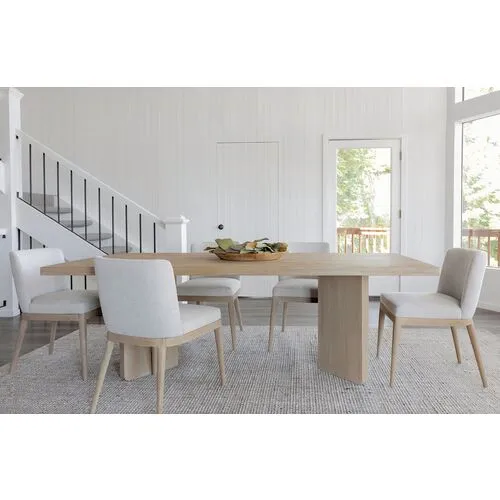 Curran Dining Table - Beach - Brownstone Furniture