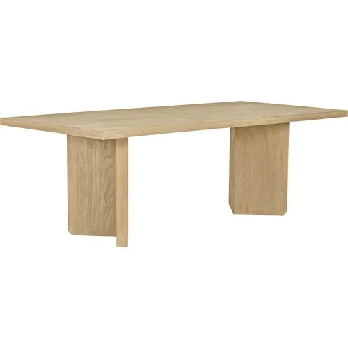 Curran Dining Table - Beach - Brownstone Furniture