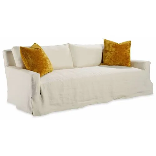 Lauren Liess - Lady Sofa - Off-White Linen