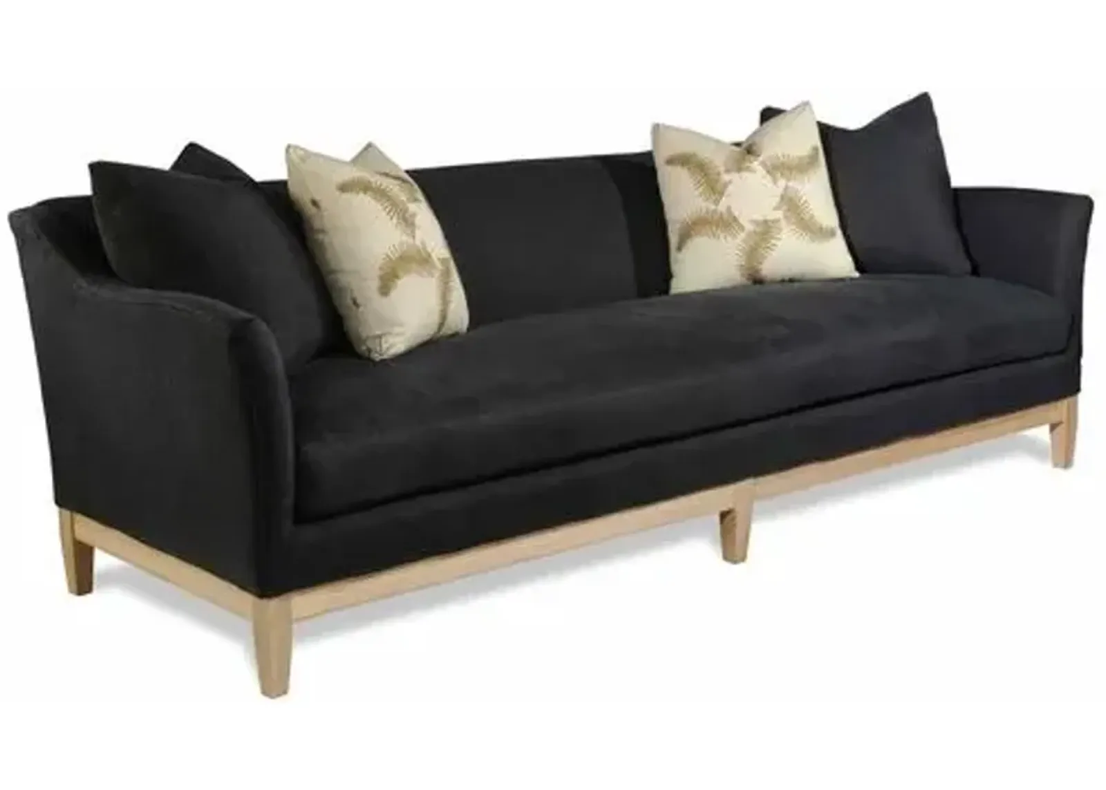 Lauren Liess - Paradigm Sofa - Black Linen