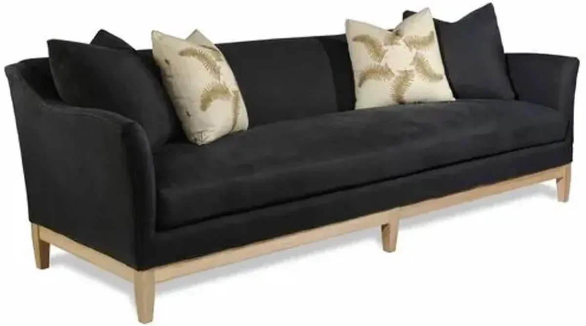 Lauren Liess - Paradigm Sofa - Black Linen