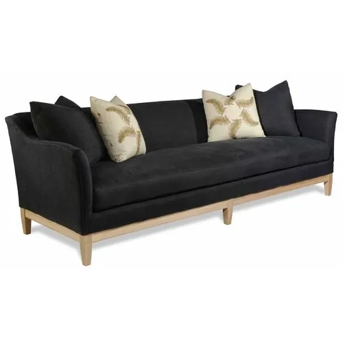 Lauren Liess - Paradigm Sofa - Black Linen