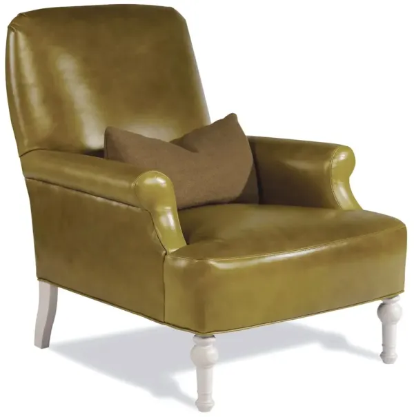 Thinking Leather Chair, Green