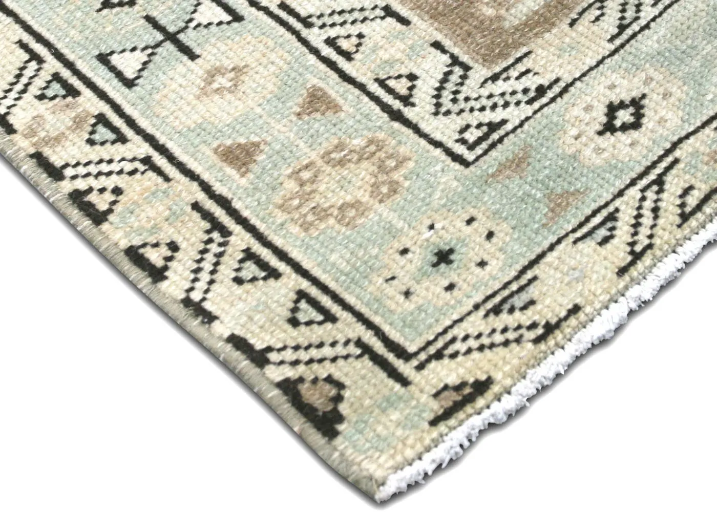 1960s Persian Melayer Runner 2'9"x32'11" - Nalbandian - Brown