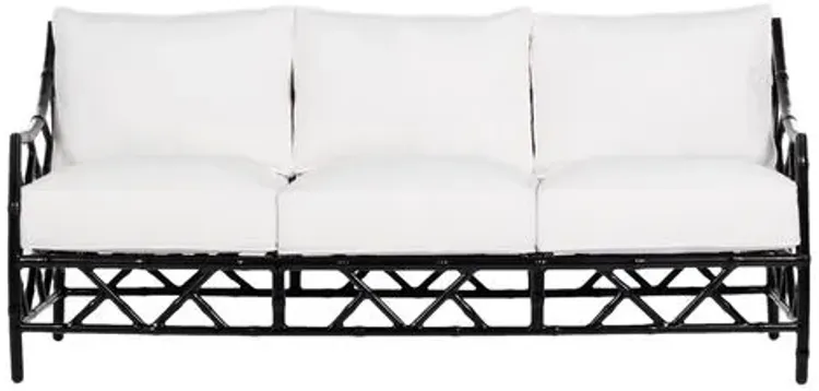 Kit Outdoor Sofa - Black/White