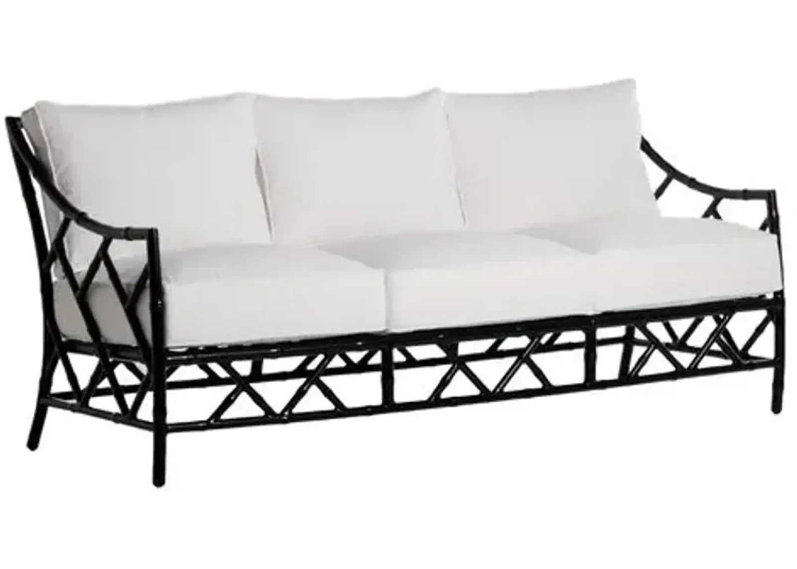 Kit Outdoor Sofa - Black/White