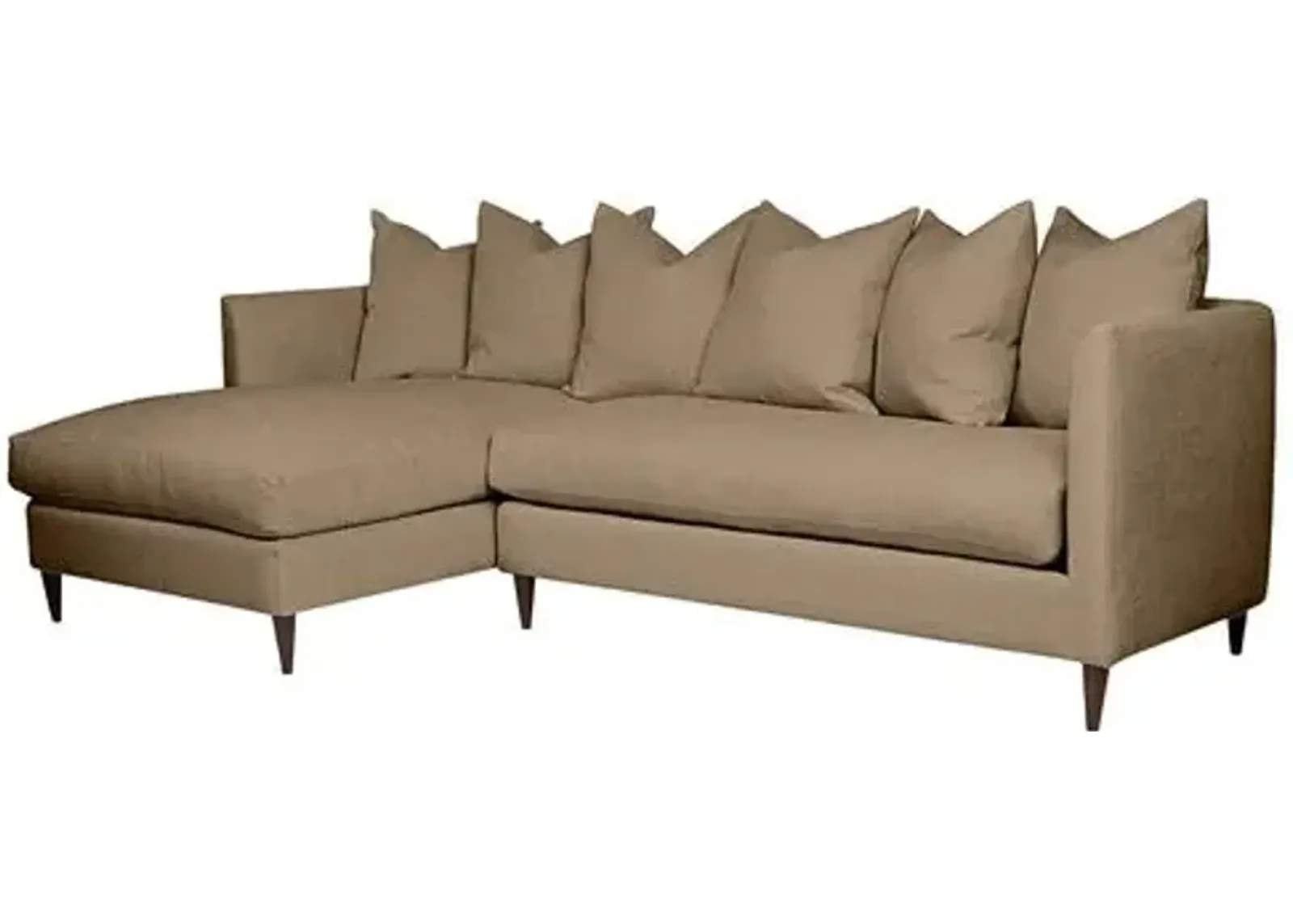 Kim Salmela - Laguna Crypton LF Sectional - Brown