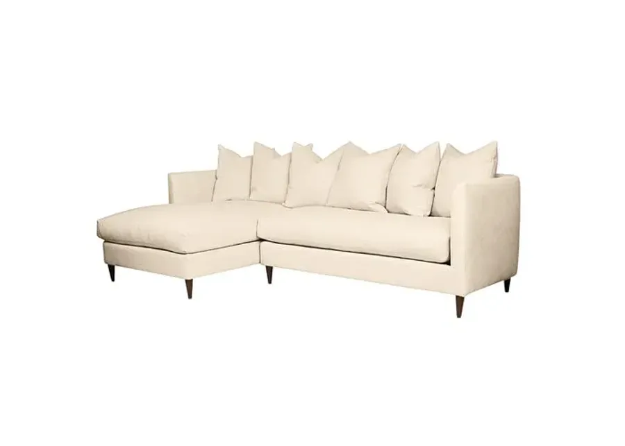 Kim Salmela - Laguna Linen LF Sectional - Beige