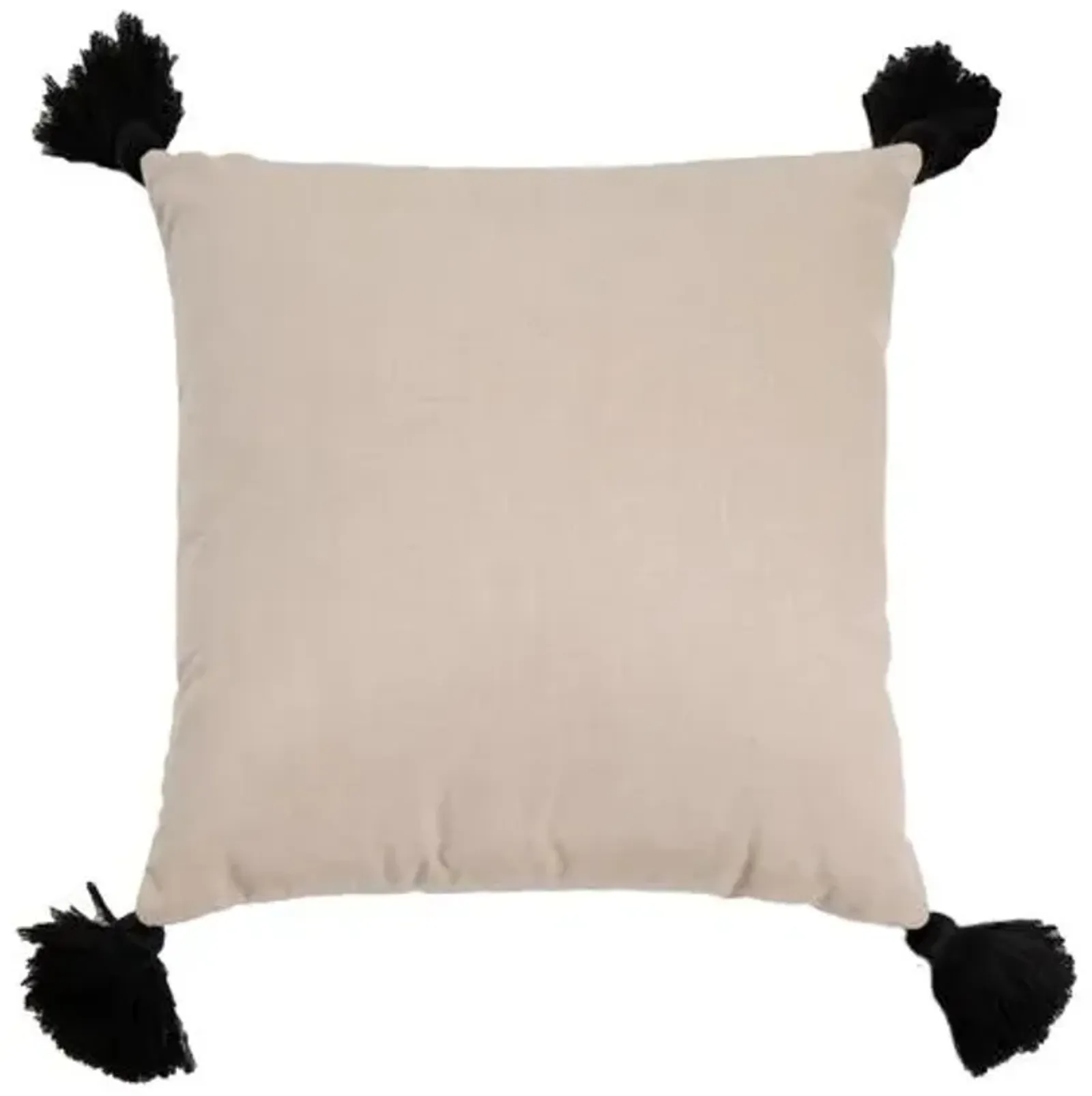 Kit Outdoor Pillow - Pebble/Black