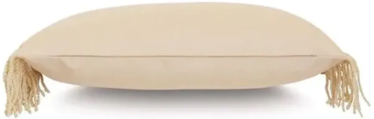 Bondi Lumbar Outdoor Pillow - Sand