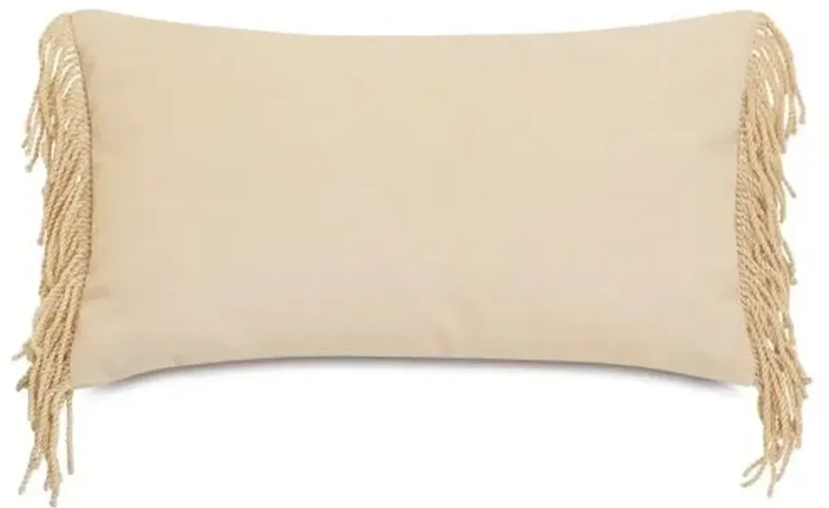 Bondi Lumbar Outdoor Pillow - Sand