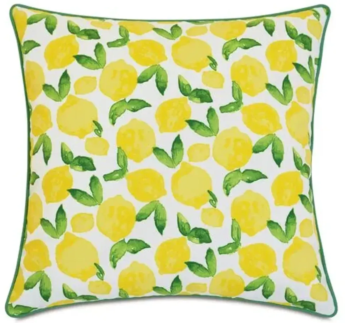 Benita Outdoor Pillow - Lemons