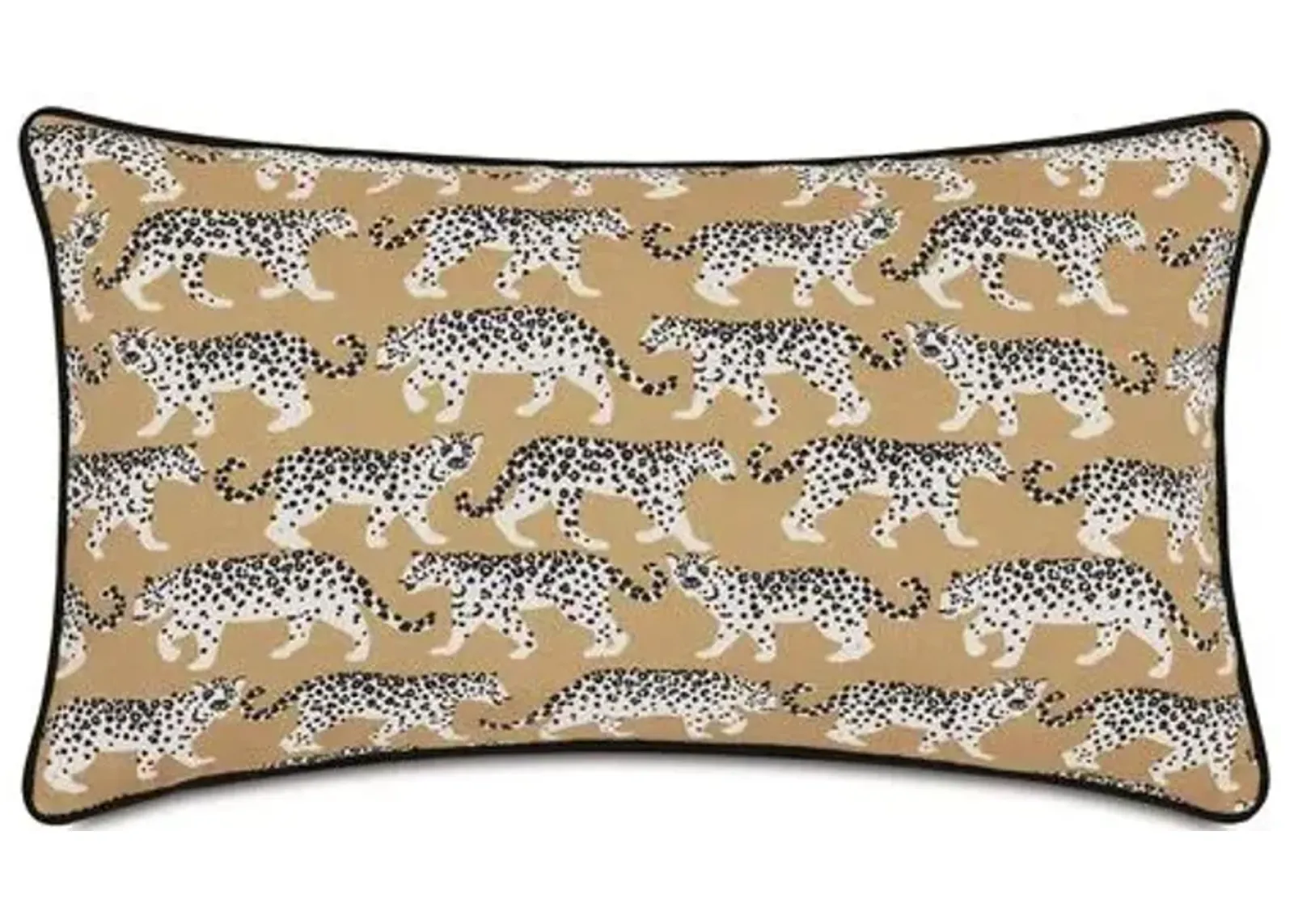 Adira 13x22 Lumbar Outdoor Pillow - Khaki Leopard