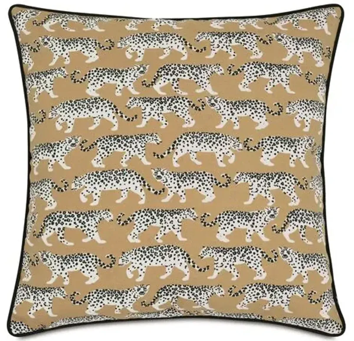 Adira 20x20 Outdoor Pillow - Khaki Leopard