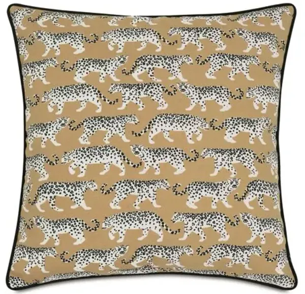 Adira 20x20 Outdoor Pillow - Khaki Leopard