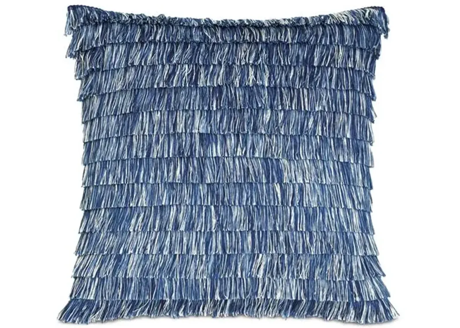 Faye Outdoor Pillow - Sail Blue