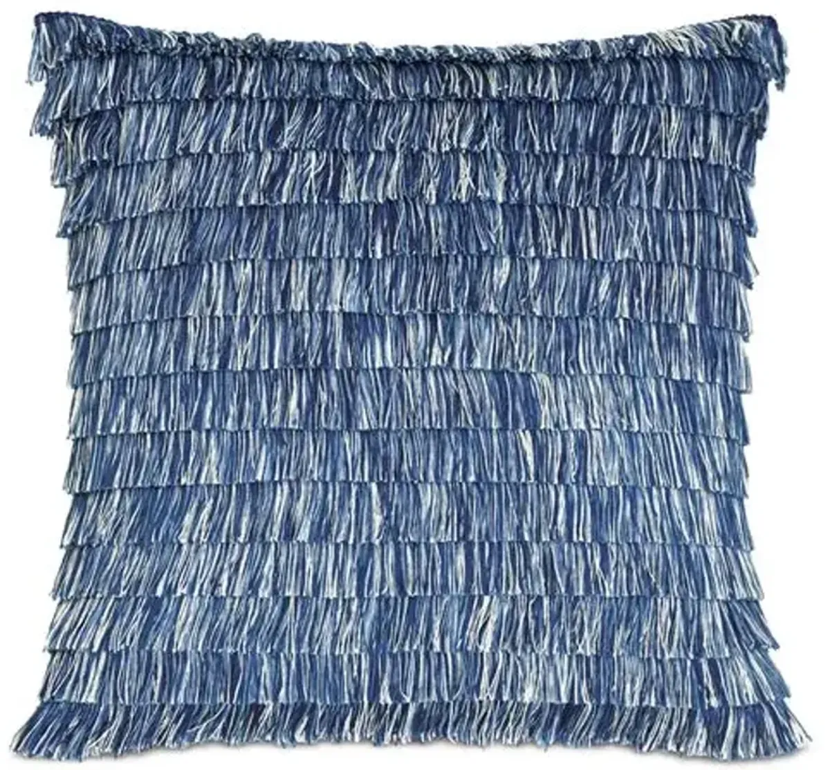 Faye Outdoor Pillow - Sail Blue