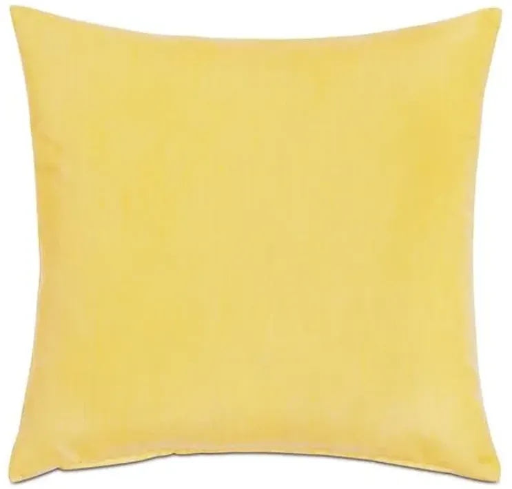 Zuri 20x20 Outdoor Pillow - Yellow/White