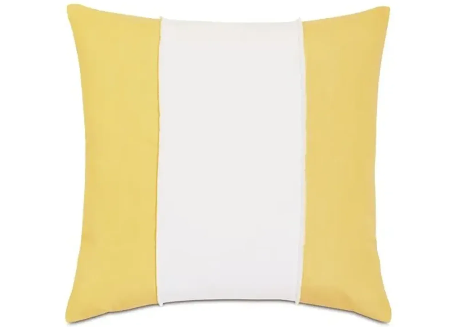 Zuri 20x20 Outdoor Pillow - Yellow/White