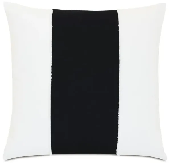Zuri 20x20 Outdoor Pillow, White/Back