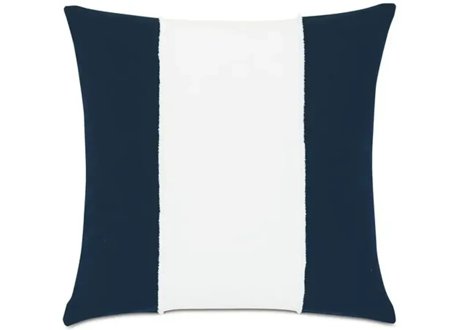 Zuri 20x20 Outdoor Pillow - Navy/White