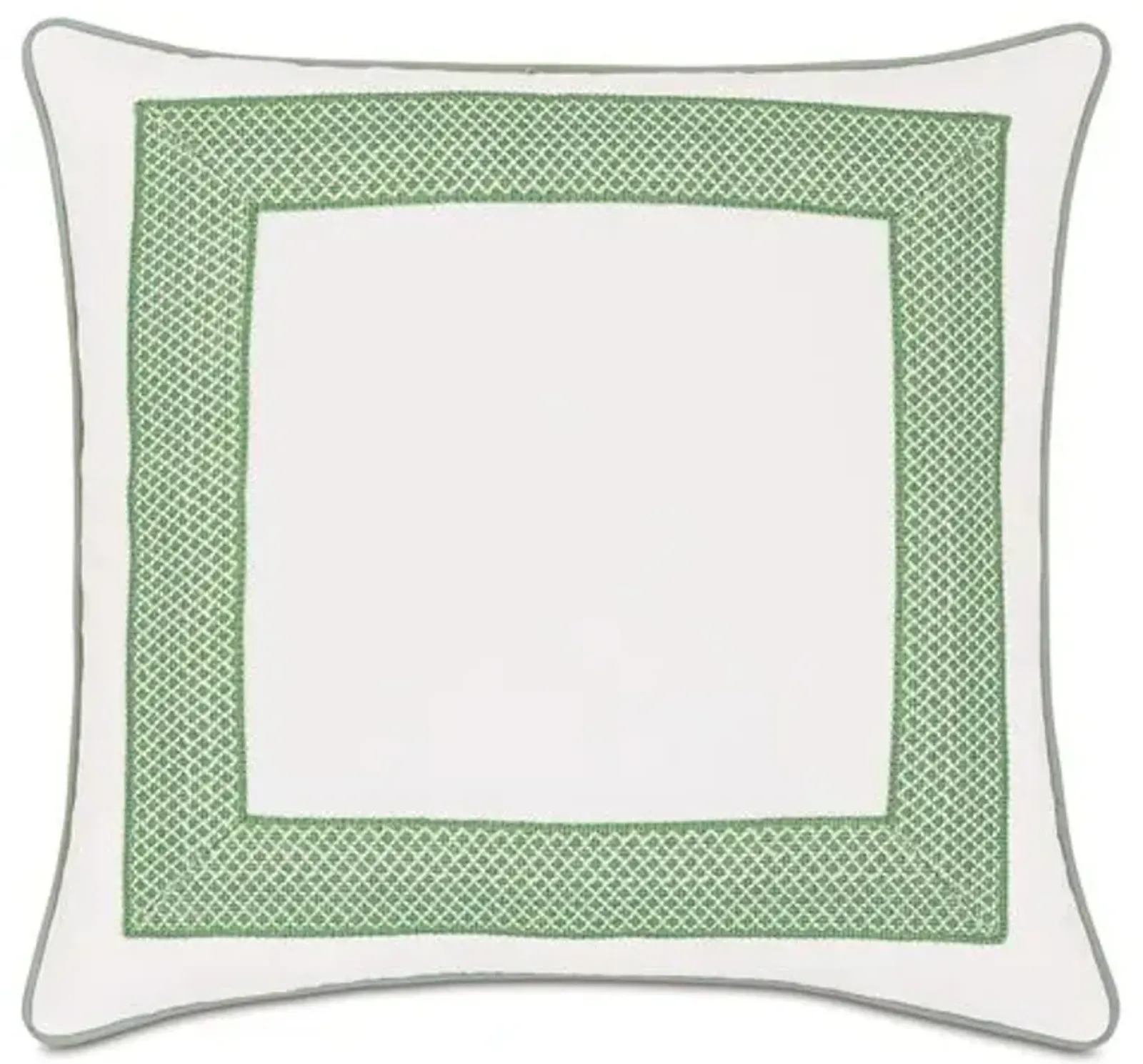 Willa 20x20 Outdoor Pillow - White/Celadon