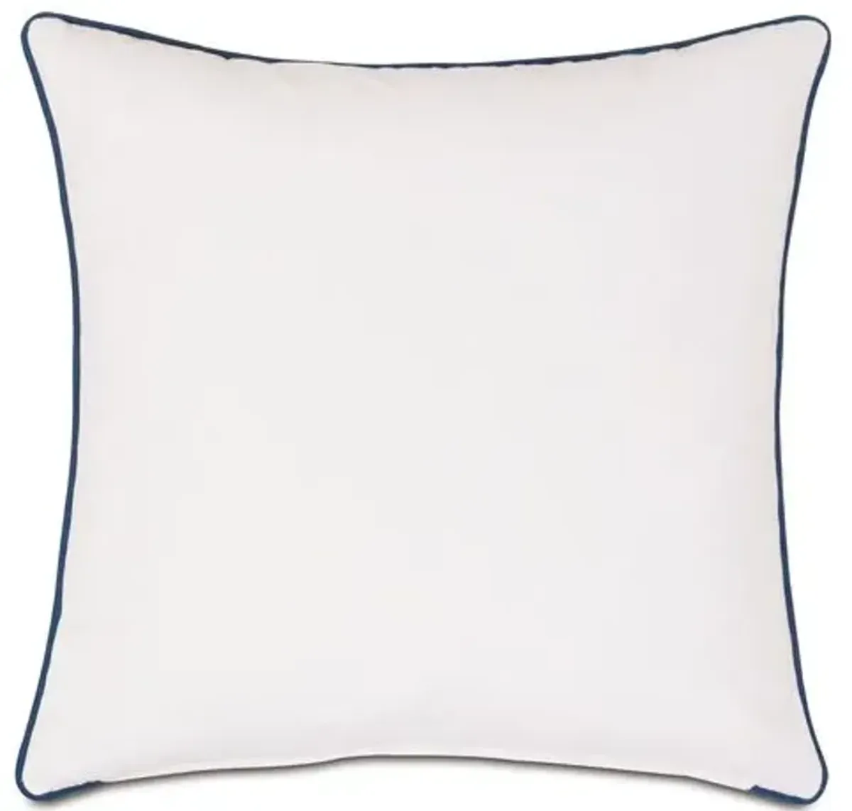 Willa 20x20 Outdoor Pillow - White/Navy