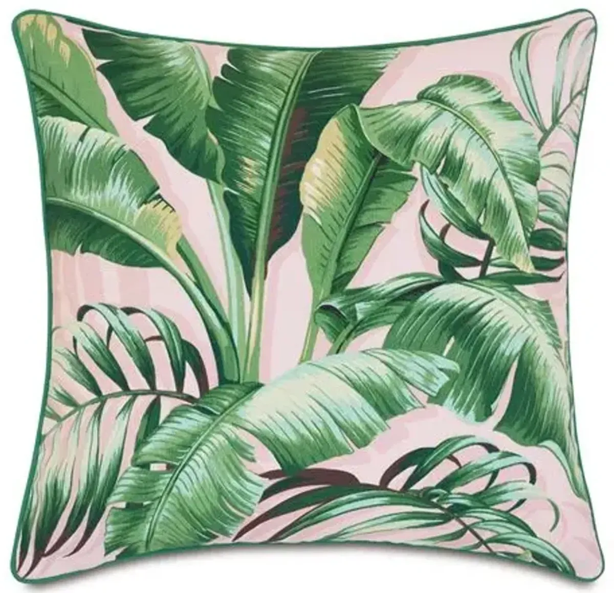 Kala 20x20 Outdoor Pillow - Pink Palm