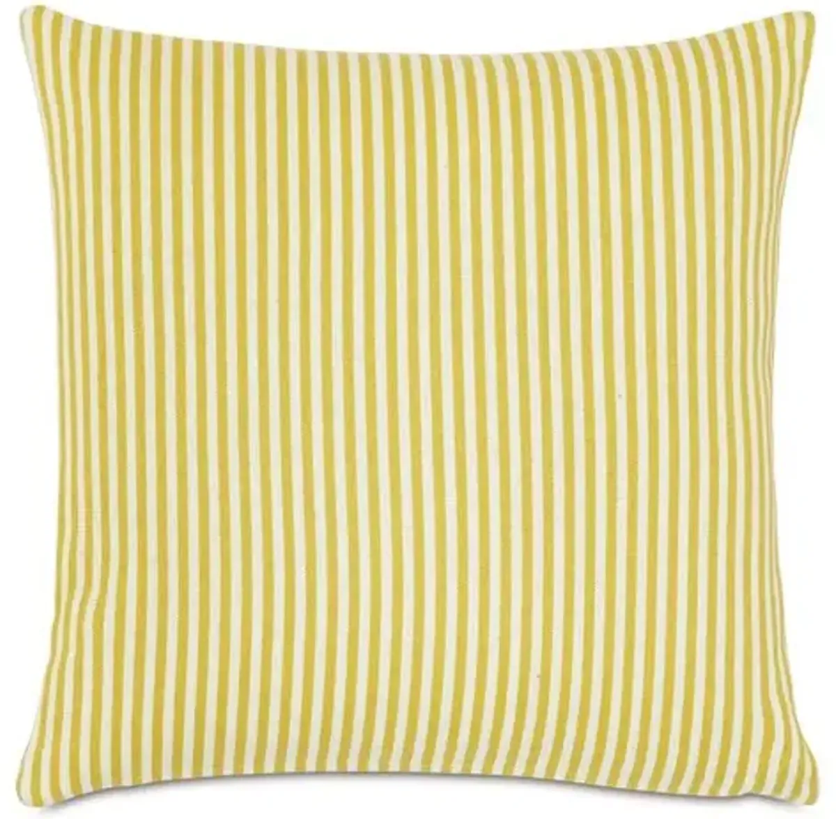 Ahoy 20x20 Outdoor Pillow - Lemon/White